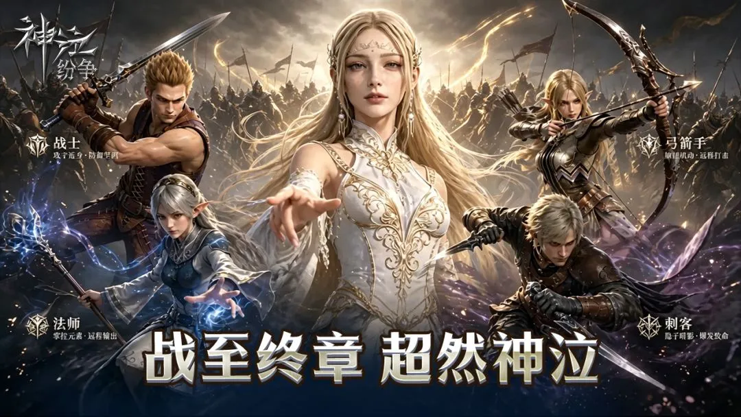 《神泣光暗阵营战场玩法，普罗琳边境与阵营对抗》